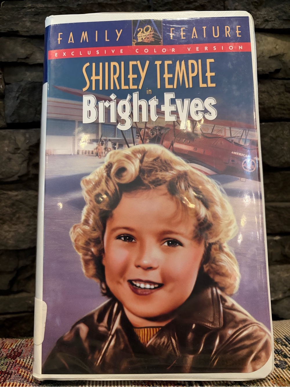 Shirley Temple Bright Eyes VHS Exclusive Color Version